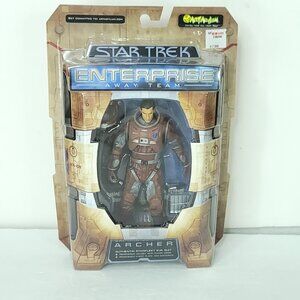 Star Trek Enterprise Away Team Captain Jonathan Archer Figure 2002 Art Asylum